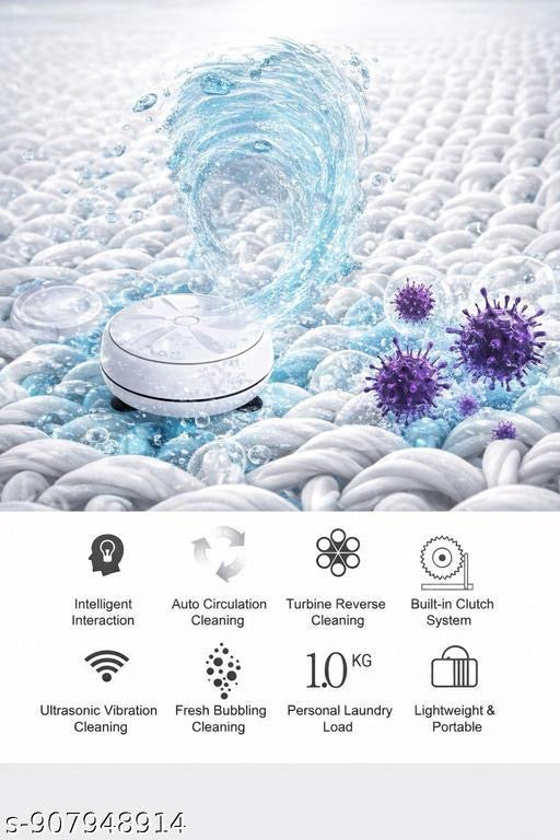 Mini Washing Machine Turbine – Compact, Portable Cleaning Solution