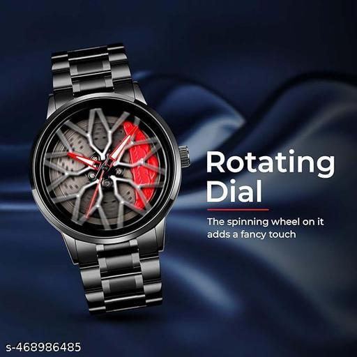 Wheel Motion Brake Disc Watch