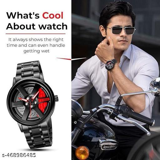 Wheel Motion Brake Disc Watch